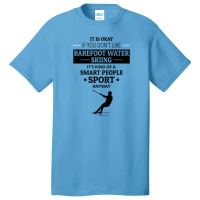 Barefoot Skiing Water Sport Motorboat Basic T-shirt | Artistshot