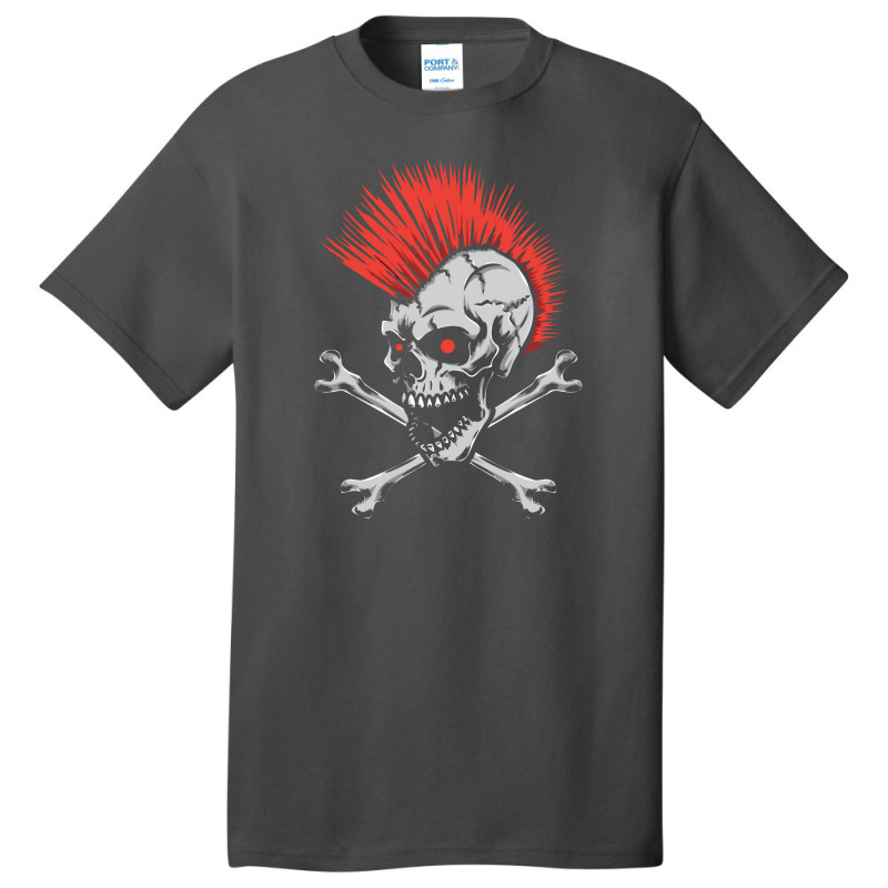 Punk Skull Basic T-shirt | Artistshot