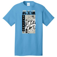 Japanese Samurai Warrior With Katana Sword Manga Samurai Basic T-shirt | Artistshot