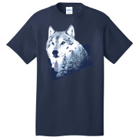 Wolf Forest Basic T-shirt | Artistshot