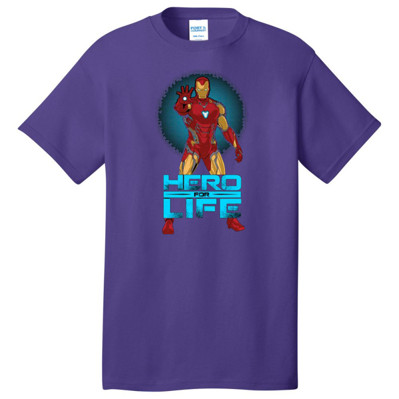 Hero For Life Basic T-shirt | Artistshot