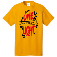 One More Light Basic T-shirt | Artistshot