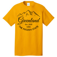 Greenland The Frozen State T Shirt Basic T-shirt | Artistshot