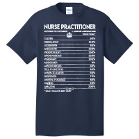 Nurse T  Shirt Nurse Practitioner T Shirt   Nurse Practitioner Factors Basic T-shirt | Artistshot