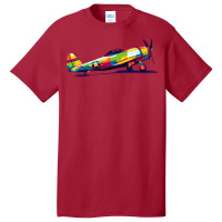 P47 Thunderbolt Basic T-shirt | Artistshot