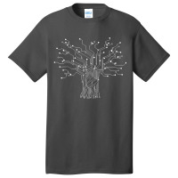 Electronics Technician Binary Tree   Electrical Engineer Basic T-shirt | Artistshot