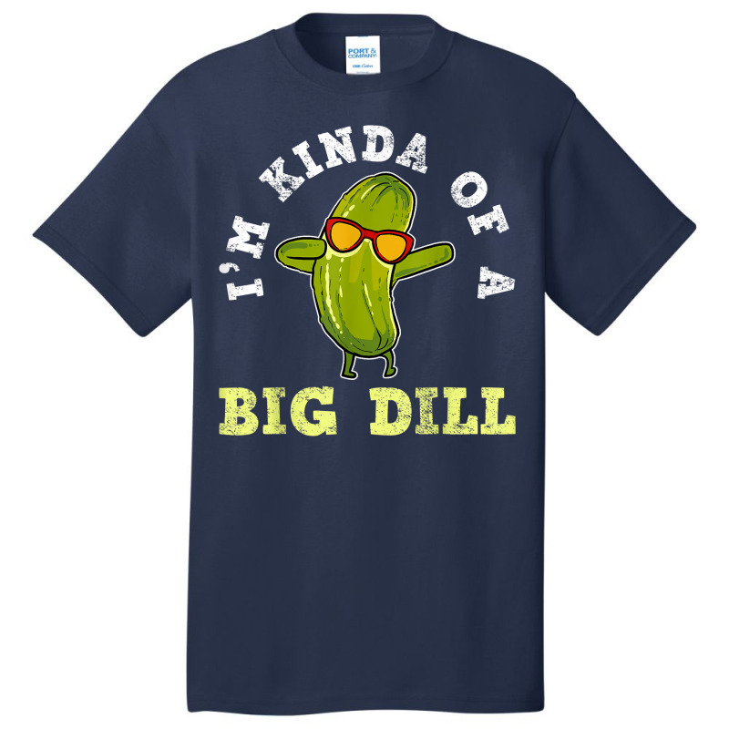 Pickle Pickles Canning Big Dill Vegan Gift T Shirt Basic T-shirt by harmanyuan | Artistshot