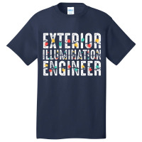 Exterior Illumination Engineer Christmas Lights Fixer Basic T-shirt | Artistshot