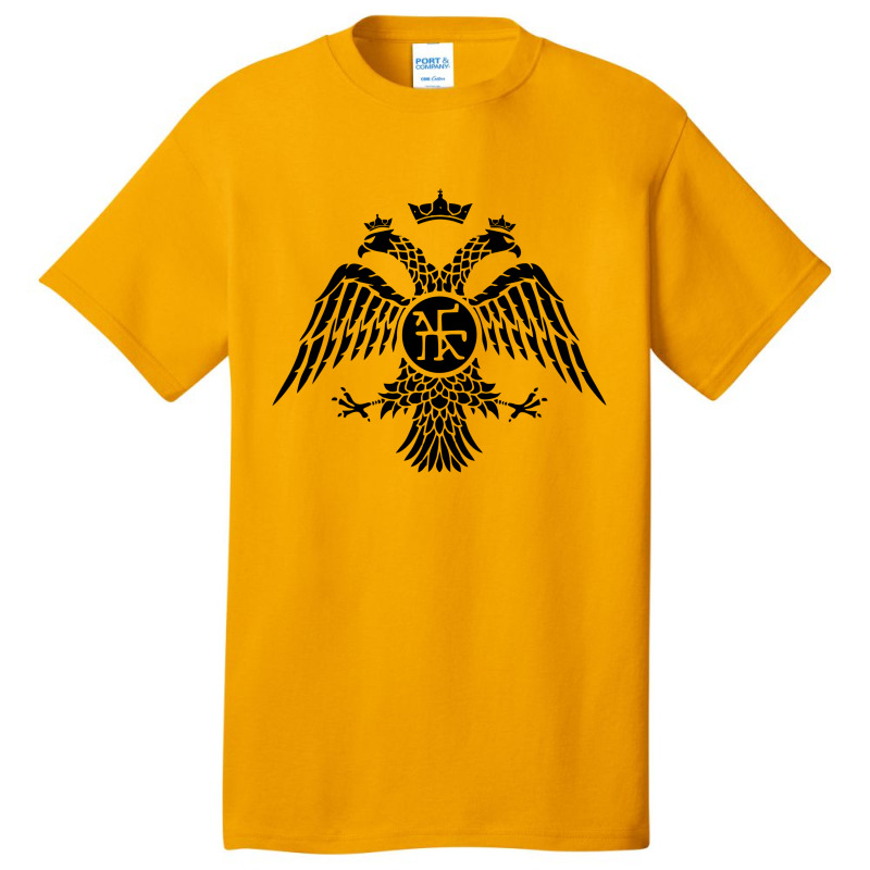 Roman Byzantine Flag Basic T-shirt by reinolumpkin | Artistshot