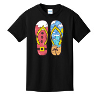 Flip Flop T  Shirt Flip Flop Christmas In July T  Shirt Basic Youth T-shirt | Artistshot