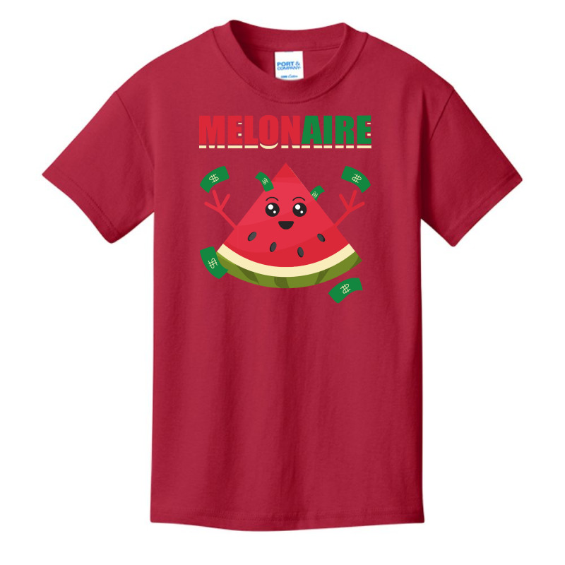 Watermelon T  Shirt Melonaire Watermelon Millionair T  Shirt Basic Youth T-shirt by ferretcombative | Artistshot