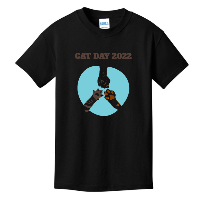 International Cat Day 2022 T  Shirt Happy International Cat Day 2022 T Basic Youth T-shirt by shawlsuck | Artistshot