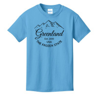 Greenland The Frozen State T Shirt Basic Youth T-shirt | Artistshot