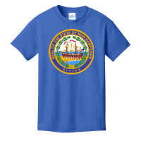 Seal Of New Hampshire   1776 Basic Youth T-shirt | Artistshot