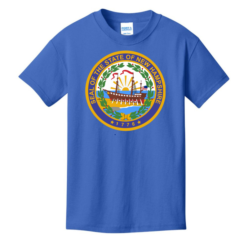 Seal Of New Hampshire   1776 Basic Youth T-shirt by anyarpasar68 | Artistshot