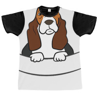 Basset Hound Puppy Basset Hound In A Pocket Graphic T-shirt | Artistshot