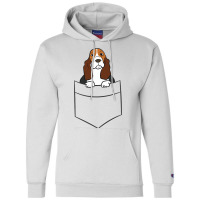 Basset Hound Puppy Basset Hound In A Pocket Champion Hoodie | Artistshot