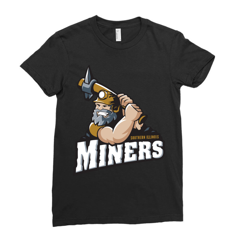 Southern Illinois Miners Ladies Fitted T-Shirt by CoolMerch | Artistshot