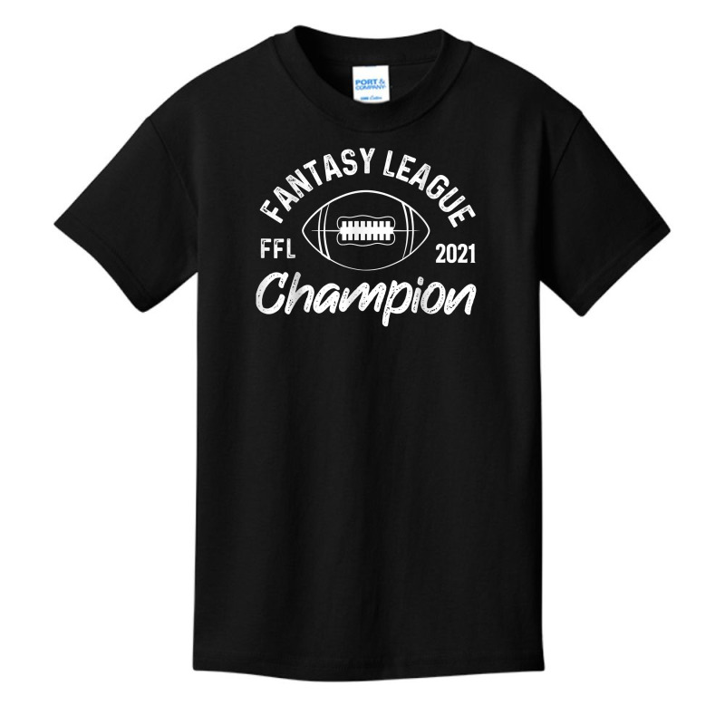 Fantasy League Champion Ffl Football 2021 Winner Vintage T Shirt Basic Youth T-shirt | Artistshot