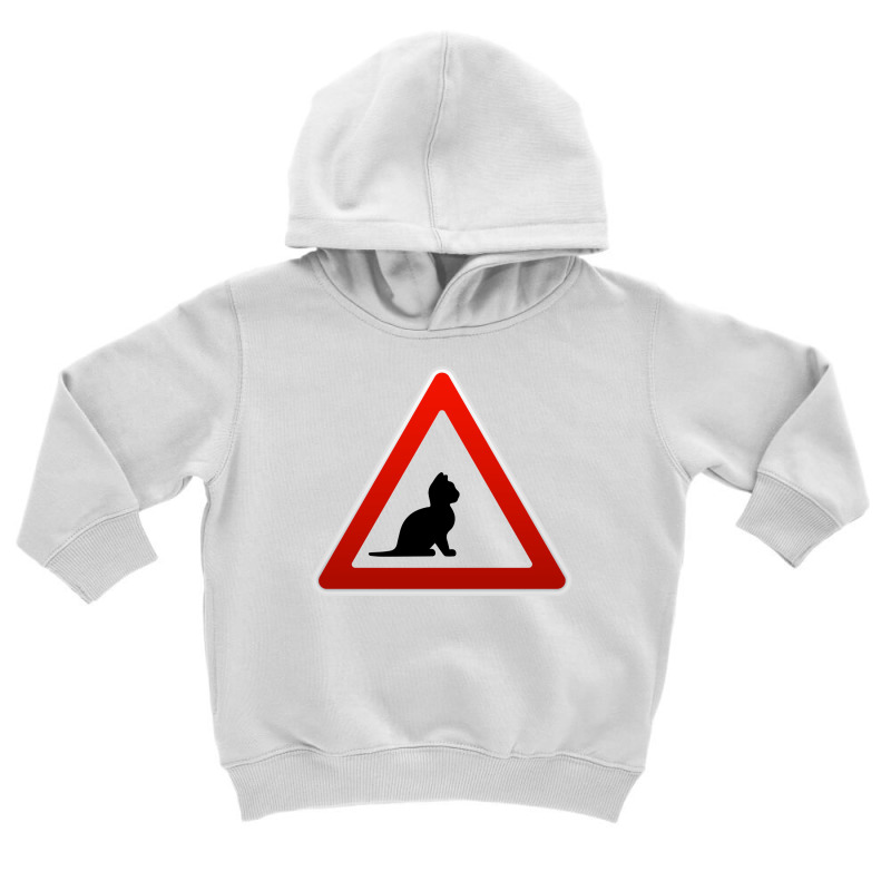 Cat Sign Toddler Hoodie by autlu2024 | Artistshot