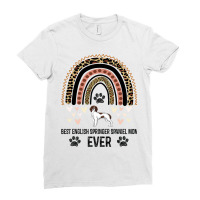 Best English Springer Spaniel Mom Ever Rainbow For Ladies Fitted T-shirt | Artistshot