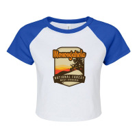 Monongahela National Forest Raglan Crop Top | Artistshot