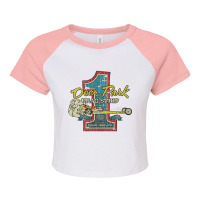 Deer Park Drag Strip 1953 Raglan Crop Top | Artistshot