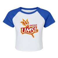 Umsl Of Tritons Classic Raglan Crop Top | Artistshot