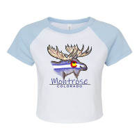 Montrose Colorado Raglan Crop Top | Artistshot