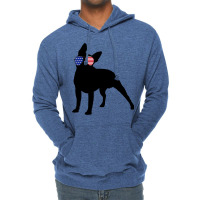 Boston Terrier Dog Usa 4th Of July American Lightweight Hoodie | Artistshot