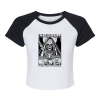 Its Scream Song Raglan Crop Top | Artistshot