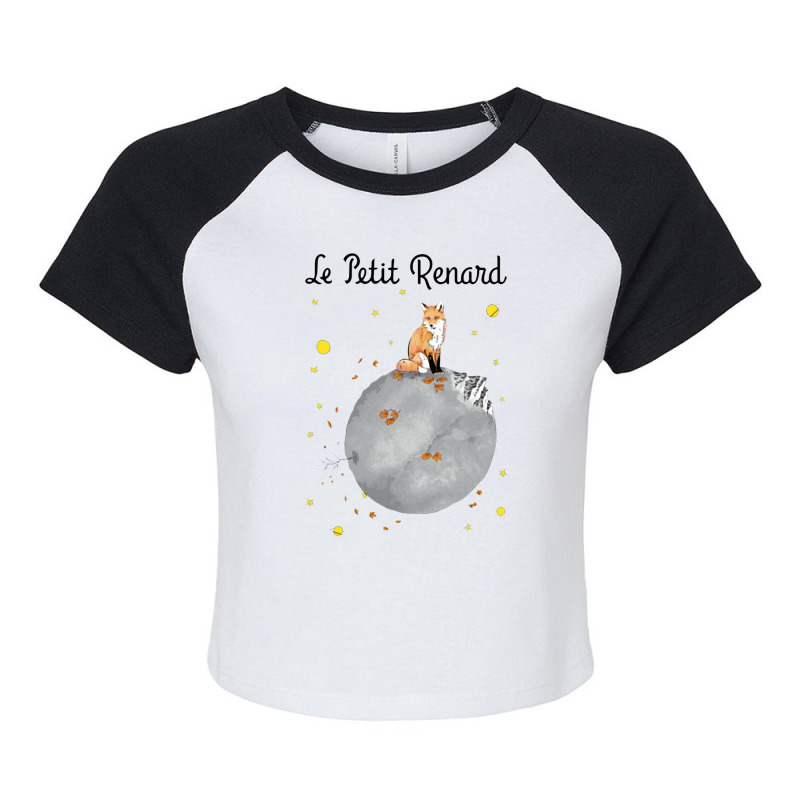 Le Petit Renard   Fox Raglan Crop Top by cm-arts | Artistshot