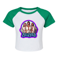 Bee Gees, Bee Gees Vintage, Bee Gees Bee Gees, Bee Gees Bee Gees Bee G Raglan Crop Top | Artistshot