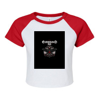 Entombed Ad Graphic Raglan Crop Top | Artistshot