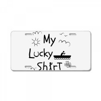 Canoes 1 Person Canadian Kayaks Kayaking Canoeist  License Plate | Artistshot