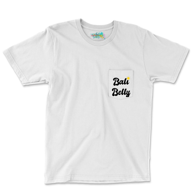 Bali Belly Indonesian Stomach Illness Anti Diarrho Pocket T-shirt | Artistshot