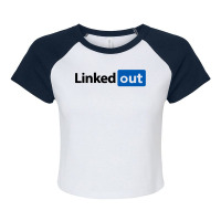 Linked Out Active Raglan Crop Top | Artistshot