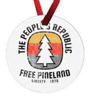 American Marauder Free Pineland Camping Badge 3 Ornament | Artistshot