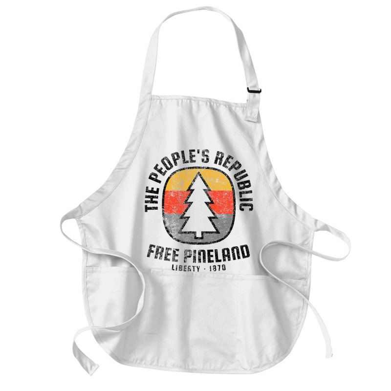 American Marauder Free Pineland Camping Badge 3 Medium-length Apron | Artistshot