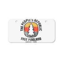 American Marauder Free Pineland Camping Badge 3 Bicycle License Plate | Artistshot