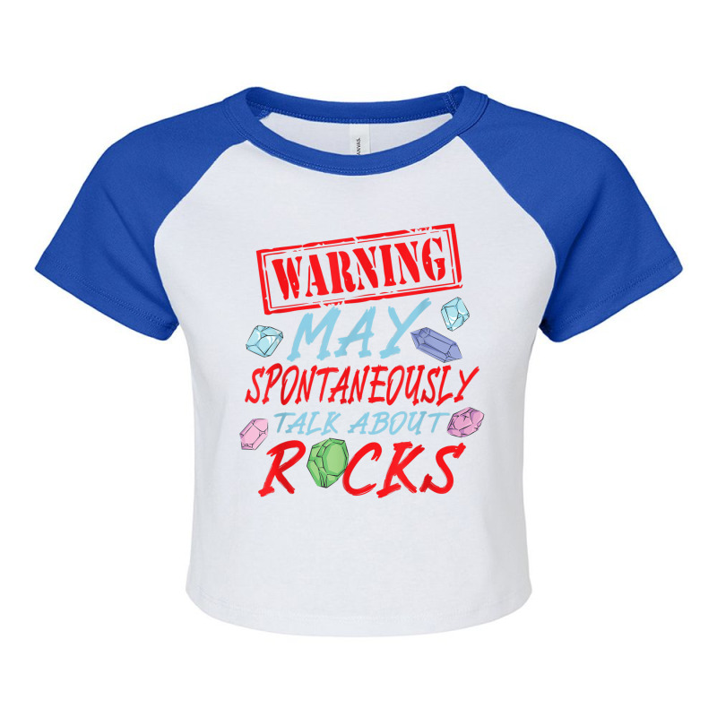 Rockhounding Geology Geologist Raglan Crop Top by Shirt | Artistshot