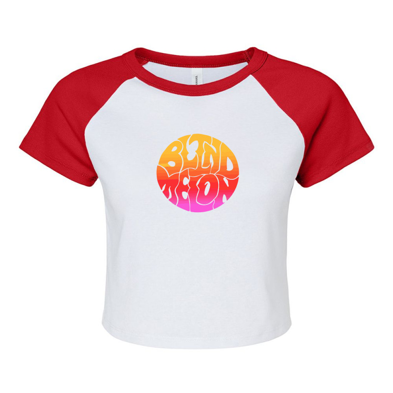 Blind Music Melon Raglan Crop Top by cm-arts | Artistshot