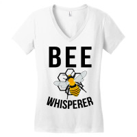 Bee Whisperer Beekeeper Apiarist Beekeeping Women's V-neck T-shirt | Artistshot