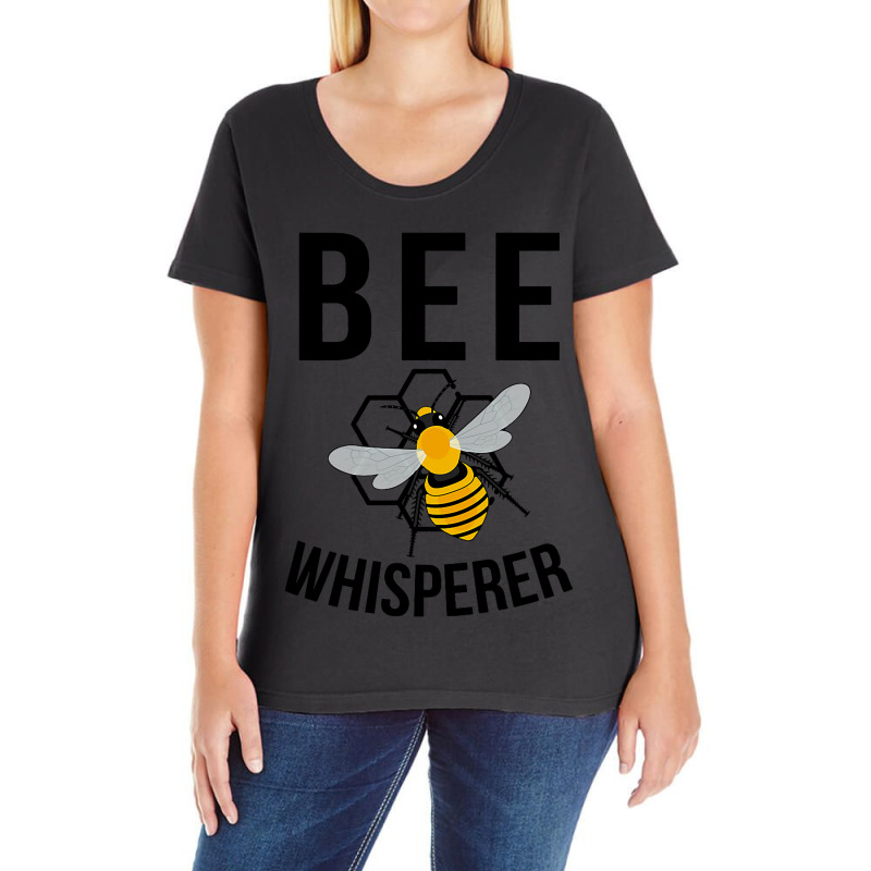 Bee Whisperer Beekeeper Apiarist Beekeeping Ladies Curvy T-shirt | Artistshot