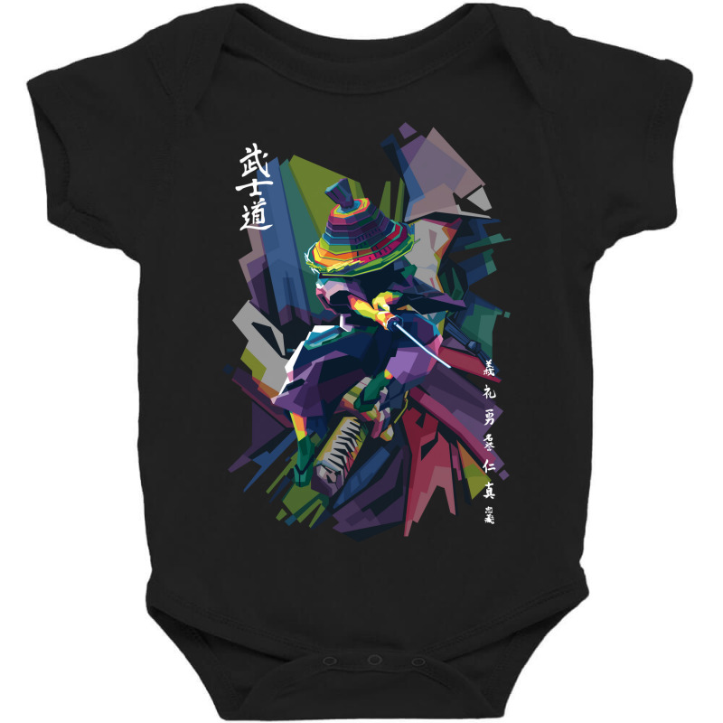 Samurai Way Of Life Baby Bodysuit by SPLCHR | Artistshot