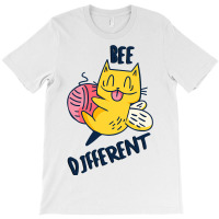 Beeekeepers Bee Different Saying Cats Beekeeping C T-shirt | Artistshot