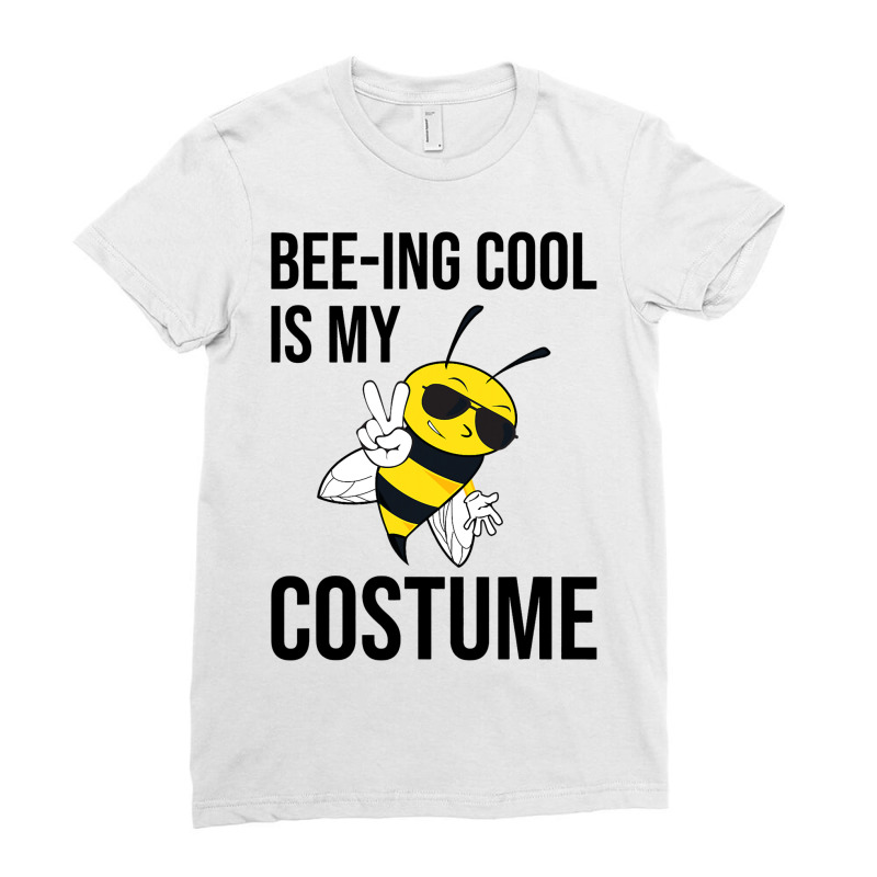 Beeing Cool Is My Costume Bee Beekeeping Halloween Ladies Fitted T-shirt | Artistshot