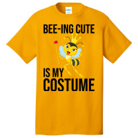 Beeing Cute Is My Costume Bee Beekeeping Halloween Basic T-shirt | Artistshot