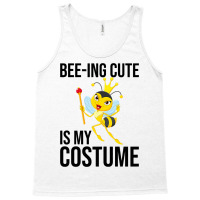 Beeing Cute Is My Costume Bee Beekeeping Halloween Tank Top | Artistshot