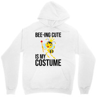 Beeing Cute Is My Costume Bee Beekeeping Halloween Unisex Hoodie | Artistshot